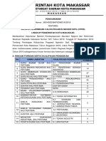 Formasi CPNS 2019 Pemkot Makassar