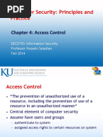 Computer Security: Principles and Practice: Chapter 4: Access Control