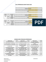 Jadual Exam 2019 V 2