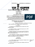 Taxation Laws (Amendment) Ordinance, 2019 PDF