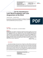 A Laser Watch For Simultaneous Laser Blood Irradiation and Laser Acupuncture at The Wrist