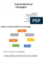 Creating Facebook Ad Campaigns