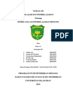 Model Pembelajaran Biologi