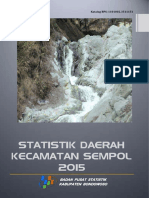 Statistik Penduduk Kecamatan Sempol 2015