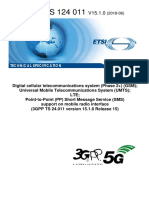 ETSI TS 124 011: Technical Specification