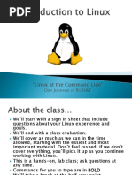 "Linux at The Command Line": Don Johnson of BU IS&T