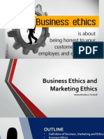 Business and Marketing Ethics