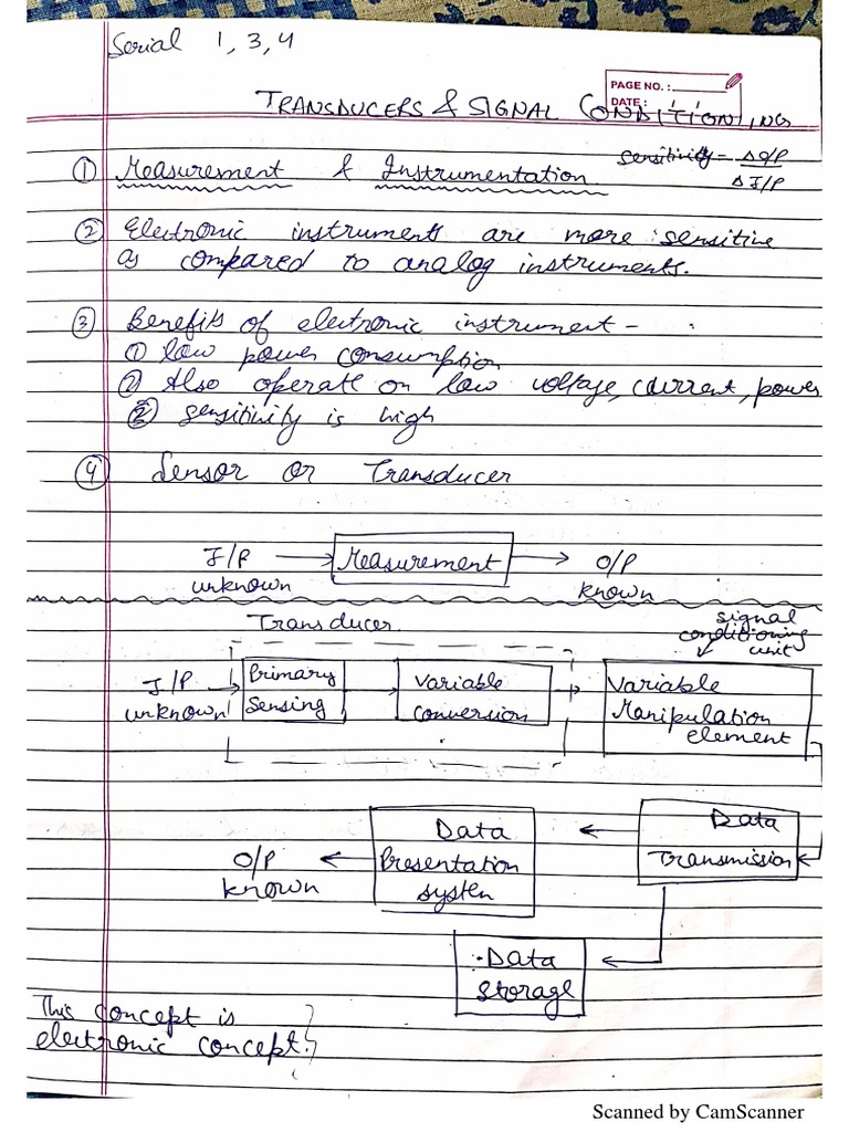 Transducer Notes PDF