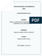 Estrategias Pedagogicas para El Desarrollo Del Pensamiento