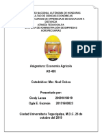 Informe de Economia Agricola - El Campesino y La Industria