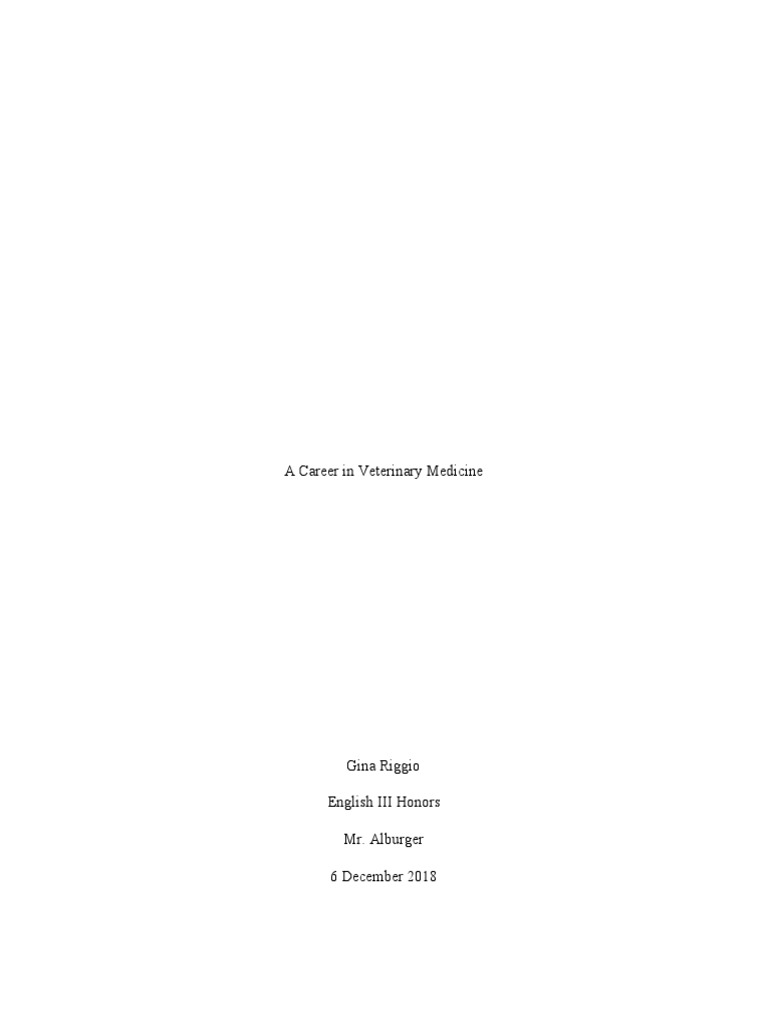 Pride Paper Final Draft | PDF | Veterinary Medicine | Medicine
