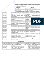 Date & Time Schedule of Mock Test Paper (Series-I) - Foundation, Intermediate & Final (New Course) / IIPC & Final (Old Course) For Nov'19 Examination Date Time New Course Old Course