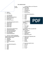 Soal Jaringan Dasar (Xi-2jp)