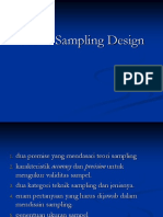 2018 Kuliah 9 Sampling Design