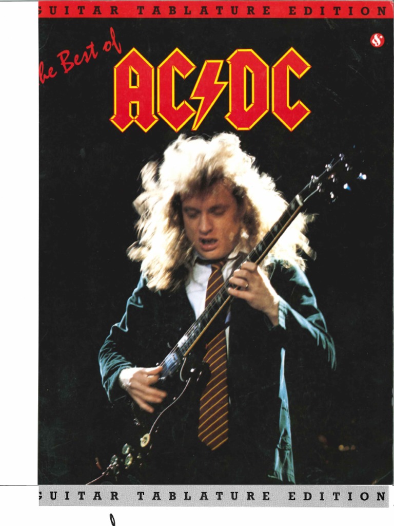 The Best of AC DC - Guitar Tab (Music Sales America) PDF | PDF