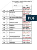 JADWAL KG FKG USU