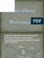 Algoritma Perceptron