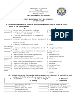 A Solution With Small Amount of Solute Mixed - 4. A Mixture With Substances That Are Distributed