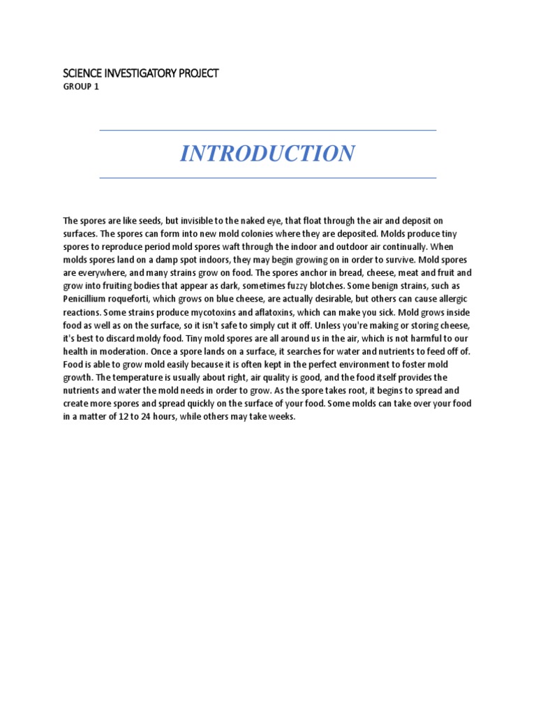 Science Investigatory Project | PDF | Home & Garden