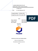 Laporan Pilot Plant - Cooling Tower - Kelompok 3 - Kelas 3b