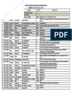 JADWAL ORGANIS Dan Multimedia