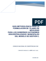 Guía Metodológica para La Formulación de Planes de Movilidad para Los GAD PDF