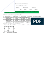 Test 2 Vs C 11a IIIt 2019