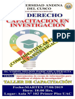 Afiche de Investigación