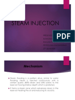 Steam Injection: Presented by Manoshjyoti Das Ranjan Protim Neog Petroleum Engineering 5 Semester