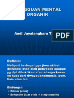 Gangguan Mental Organik