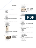 Soal Pas I Pjok Kelas II - 2019 - 2020