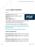 Linux - Gafgyt - Symantec