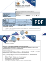 Guía de Actividades y Rubrica de Evaluacion - Fase 1 - Presaberes