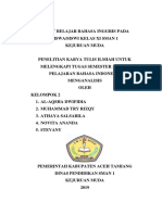 Minat Belajar Bahasa Inggris