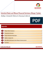 Indusind Bank and Bharat Financial Inclusion Merger Update: Building A Sustainable Platform For Financing Livelihoods