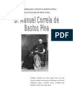 D. Manuel Bastos Pina