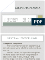 Sifat Faal Protoplasma