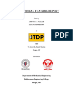 CAD-CAM Vocational Training Report