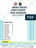 RSUD Nunukan Morning Report October 22-28, 2019