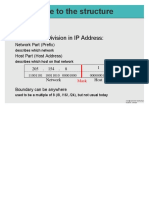 More To The Structure: Hierarchical Division in IP Address