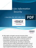 COBIT5forInformationSecurity CapBSB