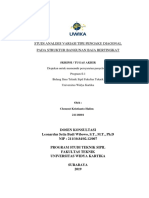 Studi Analisis Variasi Tipe Pengaku Diagonal Pada Struktur Bangunan Baja Bertingkat