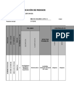 Matriz de Riesgos