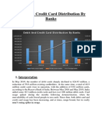 Banks Debit and Credit Card Distribution Declines While ATMs Drop