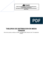 NRF 146 PEMEX 2011 (Tableros Distribución MT)