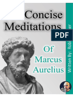 The Concise Meditations of Marcus Aurelius by Robin Homer