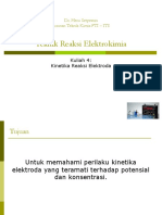 Teknik Reaksi Elektrokimia: Dr. Heru Setyawan Jurusan Teknik Kimia FTI - ITS