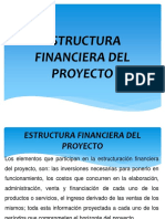 Clase de Estructura Financiera Del Proyecto
