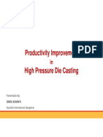 Productivity Improvement High Pressure Die Casting: Presentation by