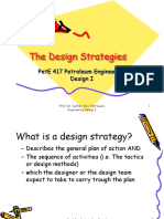 PetE 417 - The Design Strategies